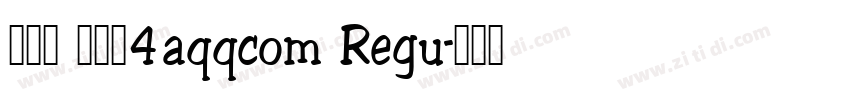 黄引齐 细稀圆4aqqcom Regu字体转换